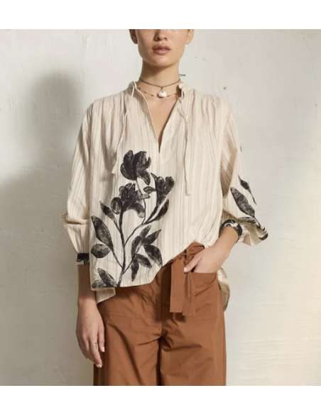 MARE DI LATTE Blouse VENACO Orchids