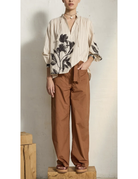 MARE DI LATTE Blouse VENACO Orchids