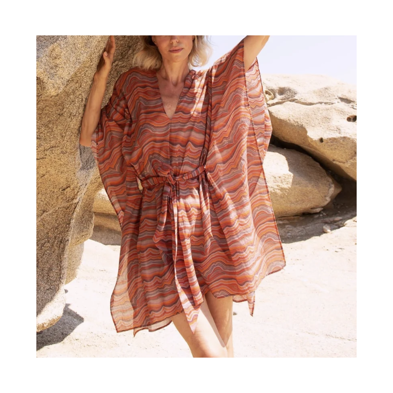 MARE DI LATTE Poncho PAULINE Quartz