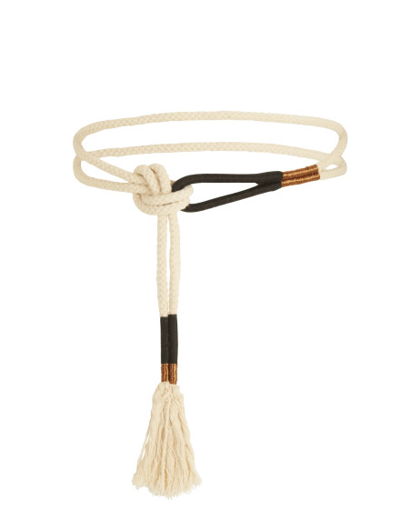 MARE DI LATTE Ceinture PATRIMONIO Offwhite