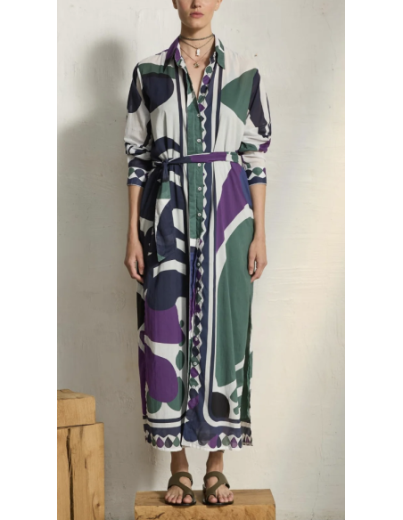 MARE DI LATTE Robe MURANO Riviera Violet