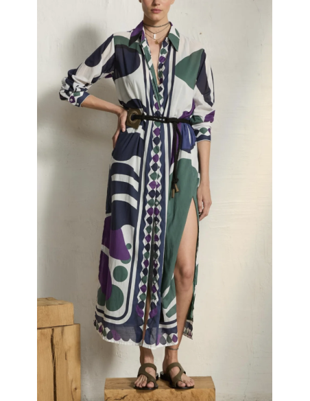 MARE DI LATTE Robe MURANO Riviera Violet