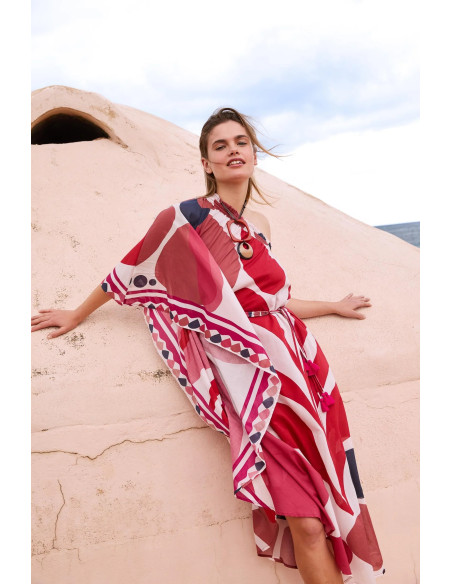 MARE DI LATTE Robe LOUNA Riviera Red