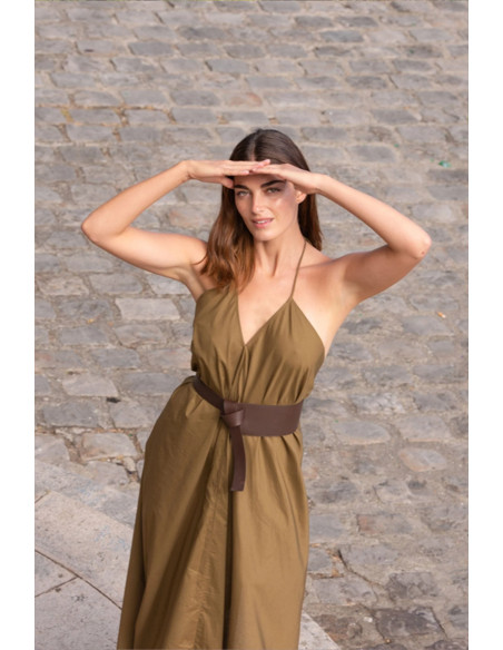 MARE DI LATTE Robe IVINA Dark Amber
