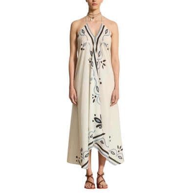 MARE DI LATTE Robe IVINA Arabesque White