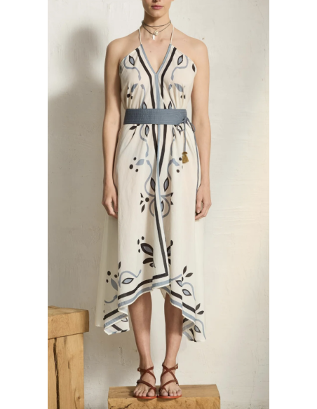 MARE DI LATTE Robe IVINA Arabesque White