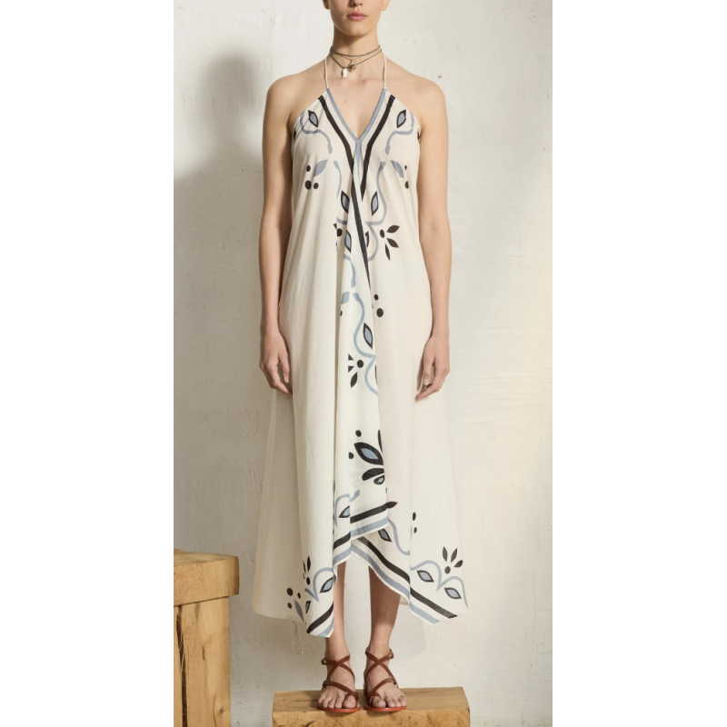 MARE DI LATTE Robe IVINA Arabesque White