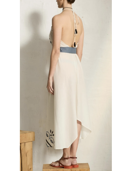 MARE DI LATTE Robe IVINA Arabesque White