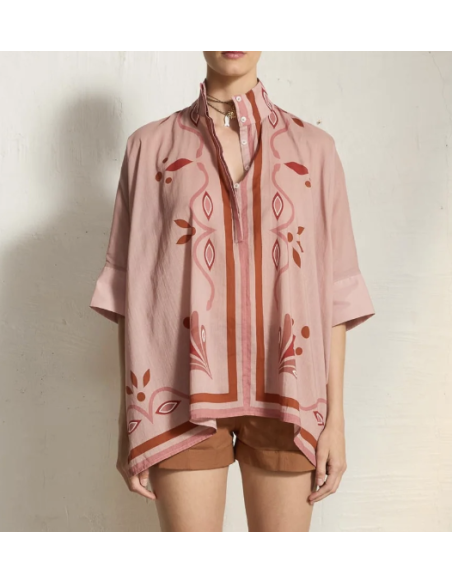 MARE DI LATTE Chemise HERACLES Arabesque Pink