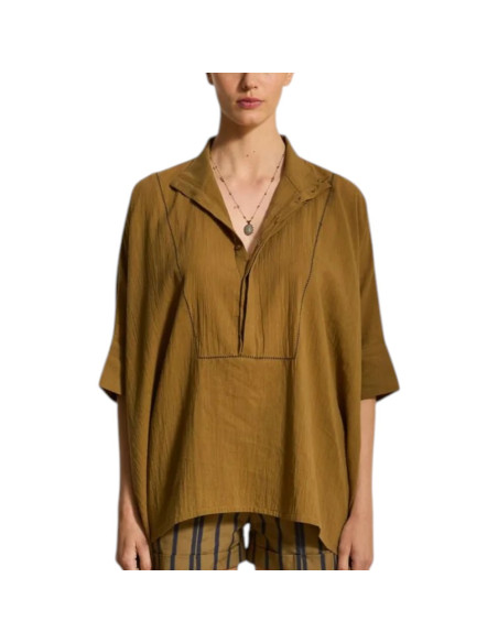 MARE DI LATTE Top HEDDIE Dark Amber