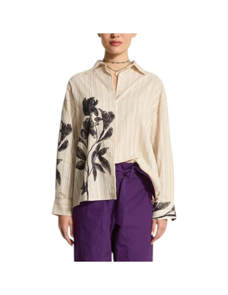MARE DI LATTE Chemise FIORINA Orchids White