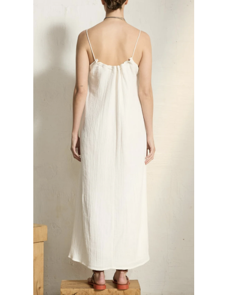 MARE DI LATTE Robe CAMERON White