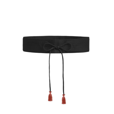 MARE DI LATTE Ceinture ANDRIA Black