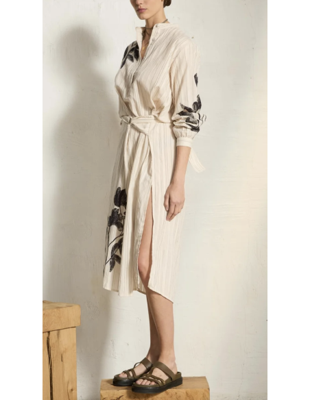 MARE DI LATTE Robe ALBANE Orchids White