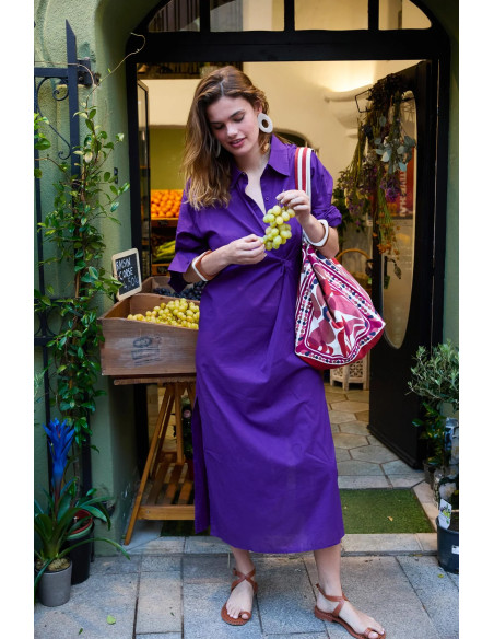 MARE DI LATTE Robe ATHENA Ultra Violet