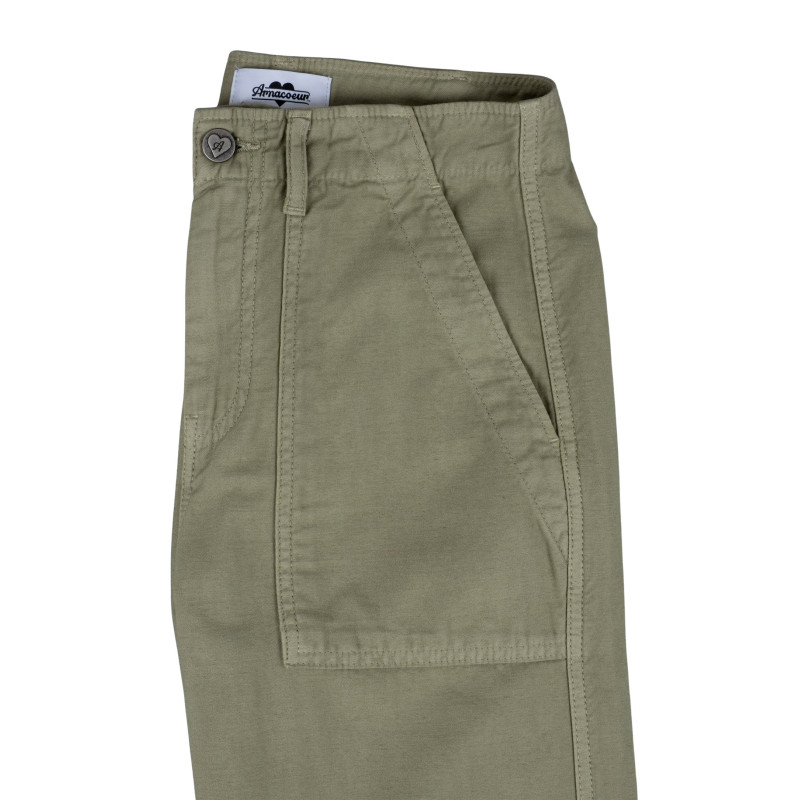 ARNACOEUR Pantalon FATIGUE Kaki
