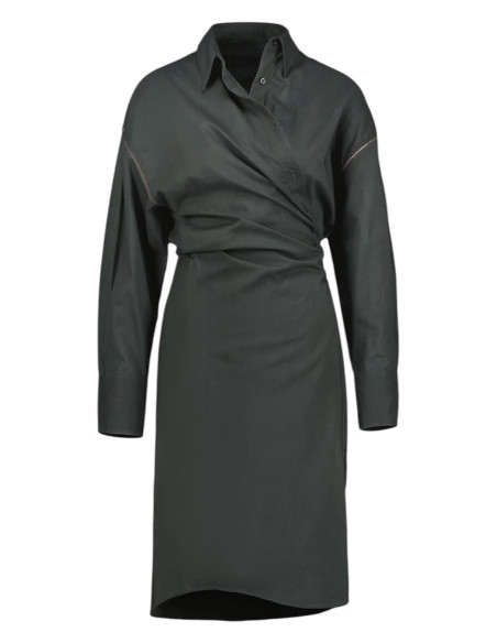 MARE DI LATTE Robe LILY LONG Ardoise