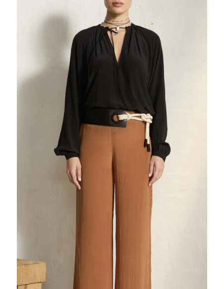 MARE DI LATTE Ceinture PENELOPE Dark Amber