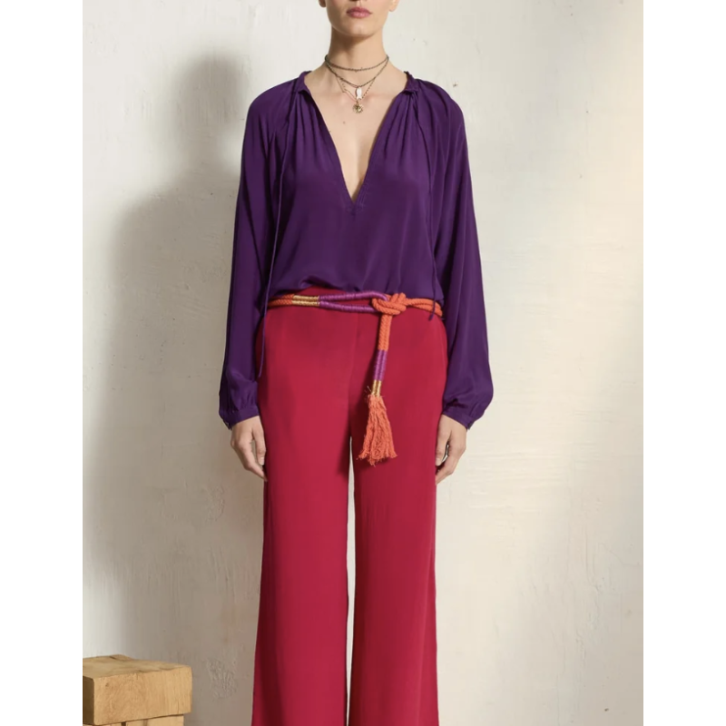 MARE DI LATTE Ceinture PATRIMONIO Purple blue