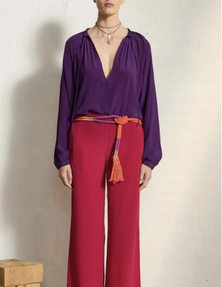 MARE DI LATTE Ceinture PATRIMONIO Purple blue