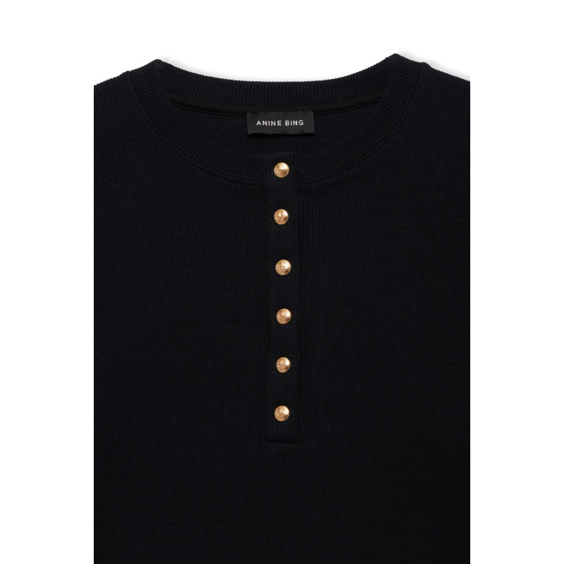 ANINE BING top manches longues ALESSIA Black