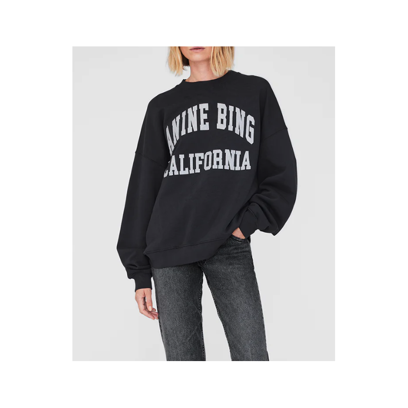 ANINE BING Sweatshirt MILES Vintage Black