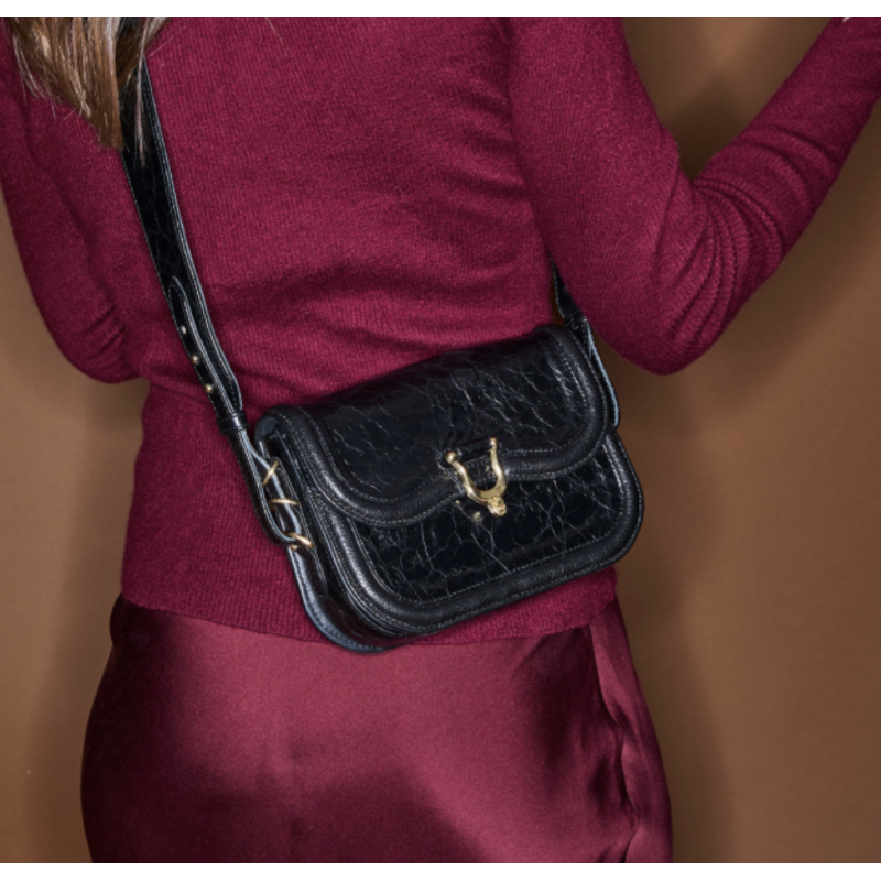 CLARIS VIROT Sac MINI MANON Vernis vintage