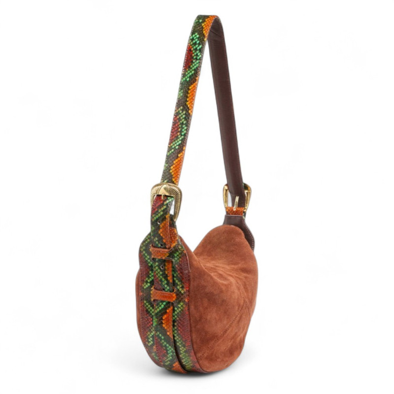 CLARIS VIROT Sac ESTELLE Cognac Oasis