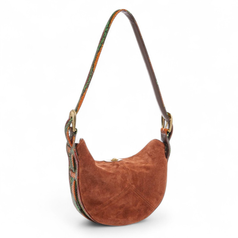 CLARIS VIROT Sac ESTELLE Cognac Oasis