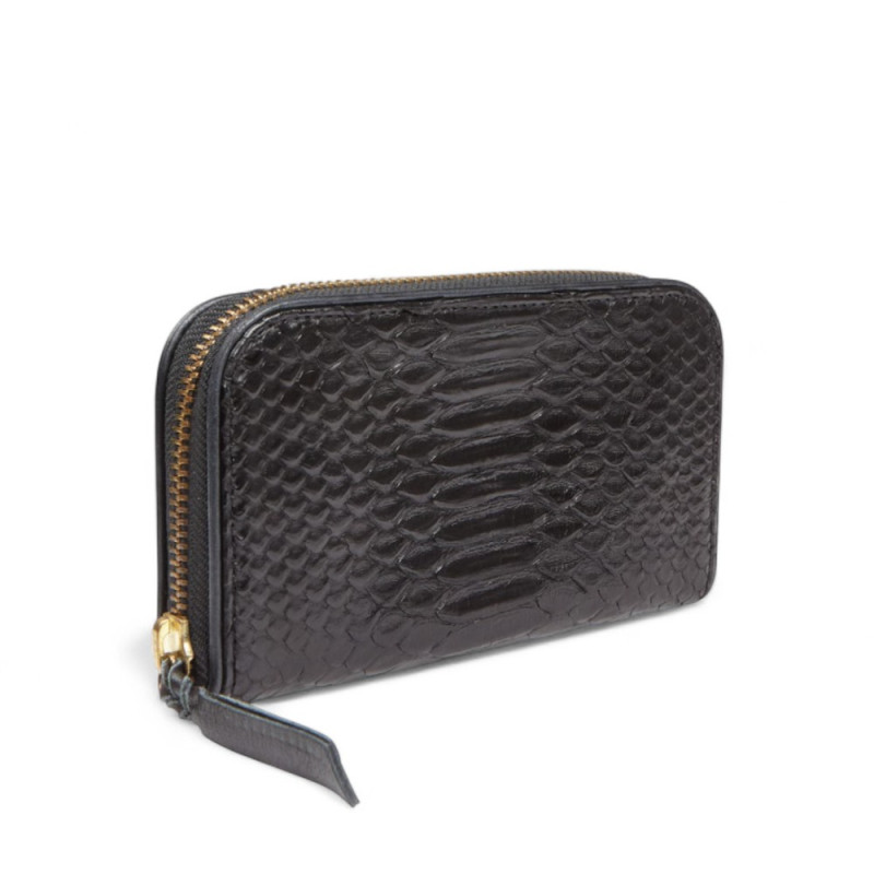 CLARIS VIROT Portefeuille BOB Noir