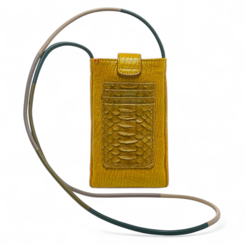 CLARIS VIROT Etui Double MARCUS Souffre