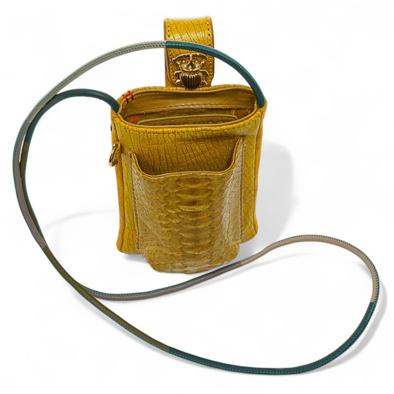 CLARIS VIROT Etui Double MARCUS Souffre