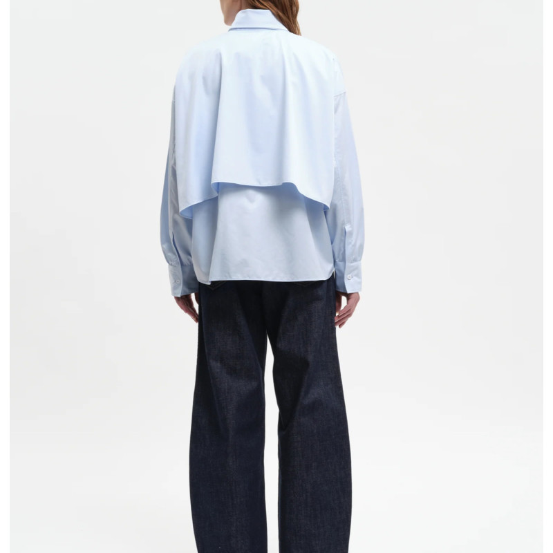 MARGAUX LONNBERG Chemise BIRD Blue