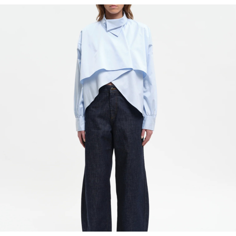 MARGAUX LONNBERG Chemise BIRD Blue