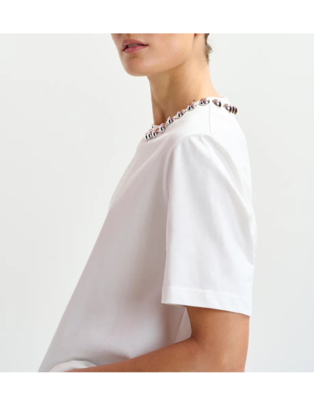 ESSENTIEL ANTWERP T-Shirt INTENSO Blanc