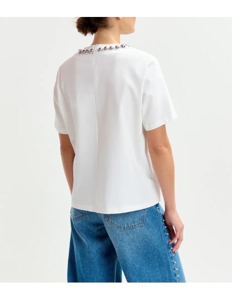 ESSENTIEL ANTWERP T-Shirt INTENSO Blanc