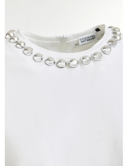 ESSENTIEL ANTWERP T-Shirt INTENSO Blanc