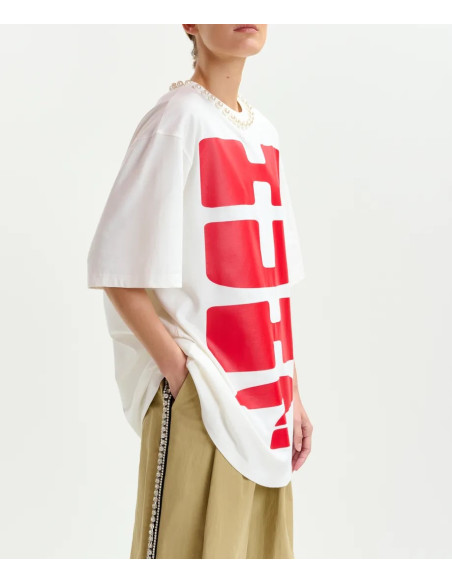 ESSENTIEL ANTWERP T-Shirt IPOP Blanc