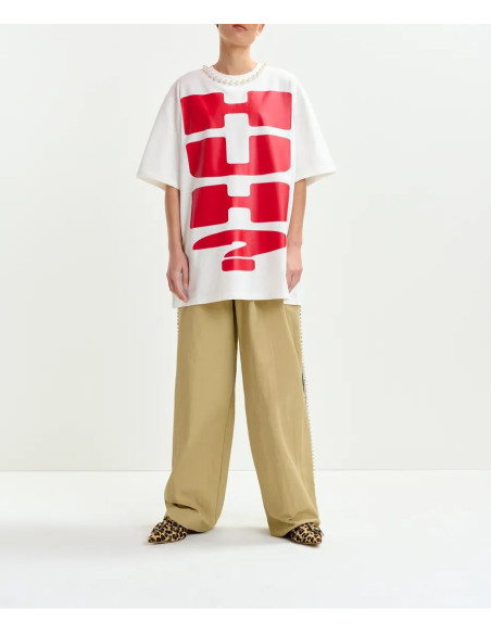 ESSENTIEL ANTWERP T-Shirt IPOP Blanc