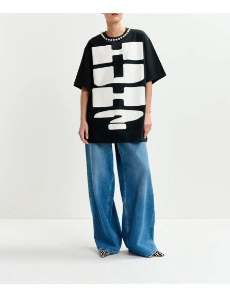 ESSENTIEL ANTWERP T-Shirt IPOP Noir