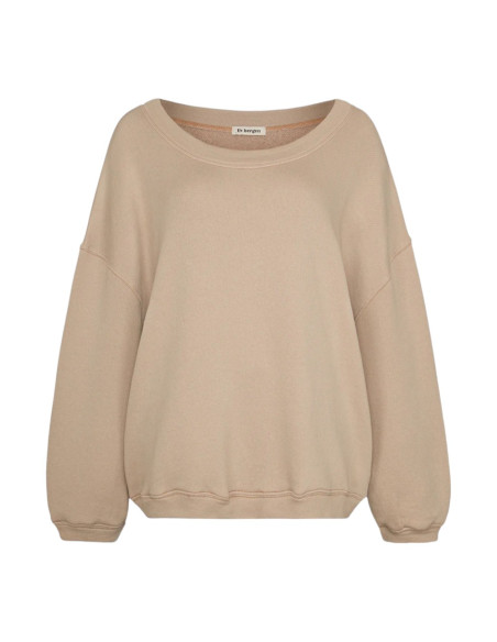 LIV BERGEN Sweatshirt SKY DREAMING Capuccino
