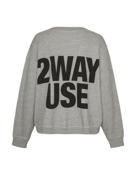 LIV BERGEN Sweatshirt ROSINA Gris