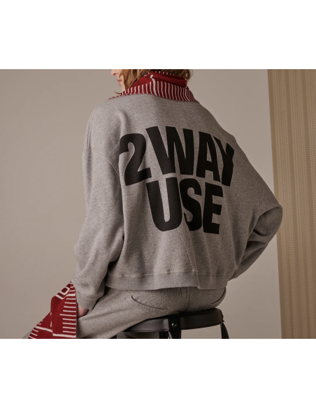 LIV BERGEN Sweatshirt ROSINA Gris