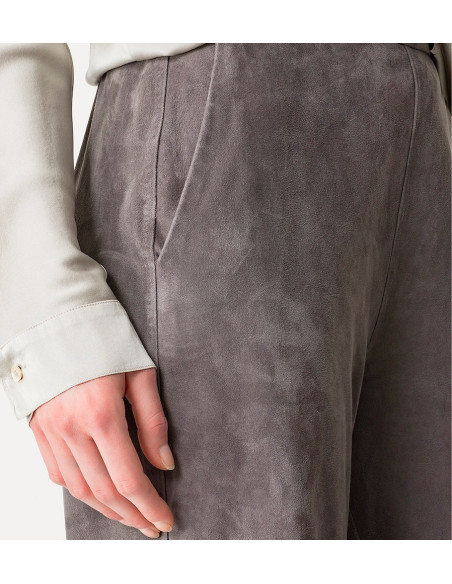 forte_forte pantalon en daim