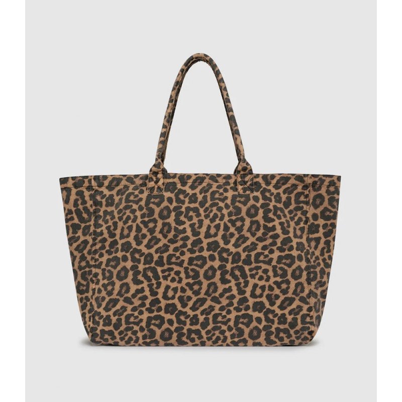 ANINE BING Sac LEO CANVAS TOTE