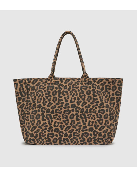 ANINE BING Sac LEO CANVAS TOTE
