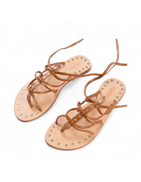 CLARIS VIROT sandales MARINE moka