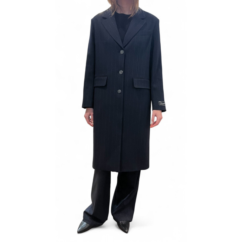 MARGAUX LONNBERG Manteau TOM Navy Stripes