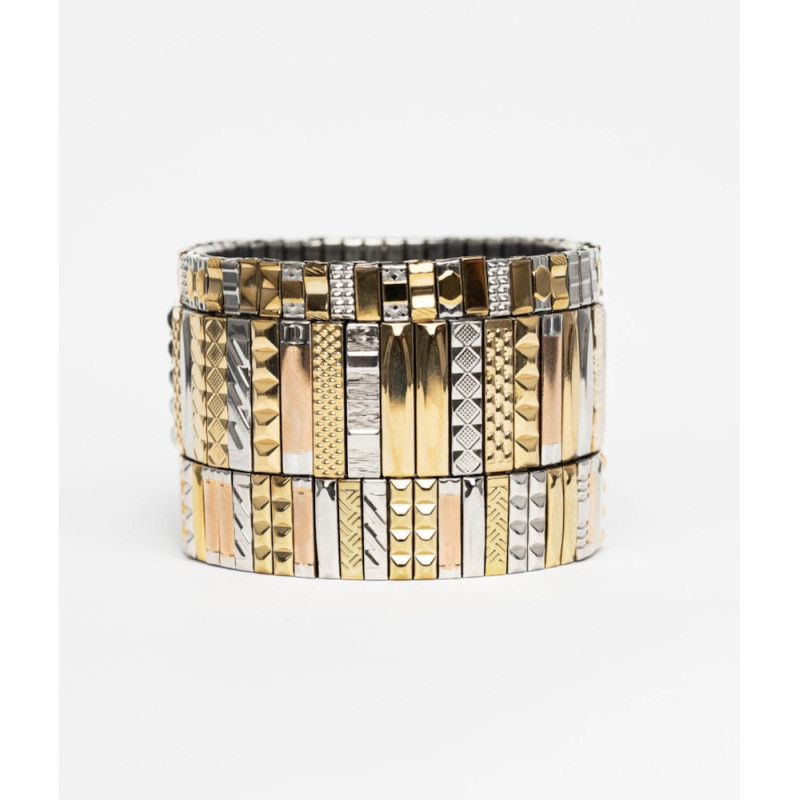 SIGAL Bracelet SIG12 Mix Gold and Silver