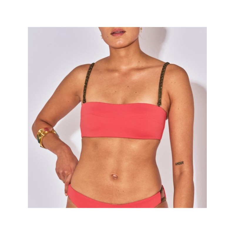 BELIZA Haut de Maillot LOLA Litchi